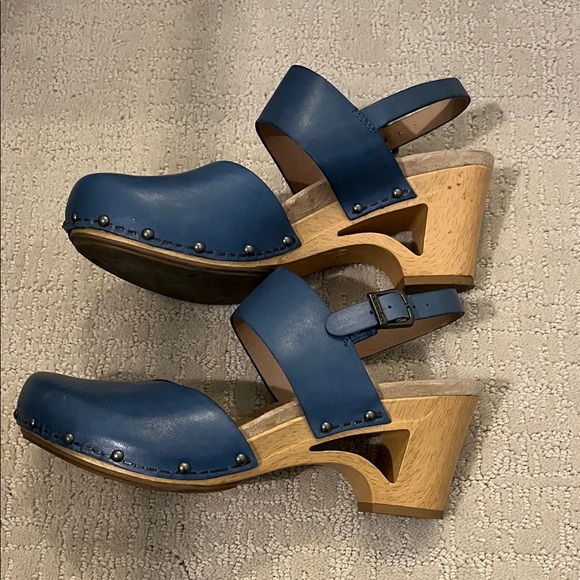 Dansko blue Women's  leather Mary Jane shoes, size 39 - Picture 5 of 8